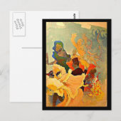 ポストカクラシックージ – ヴィンテージ – ジュールシェレ21 ポストカード (正面/裏面)