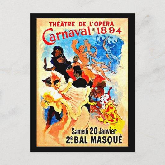 ポストカクラシックージ – ヴィンテージ – ジュールチェレ14 ポストカード (正面)