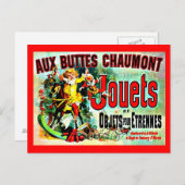 ポストカクラシックージ – ヴィンテージ – ジュールチェレ23 ポストカード (正面/裏面)