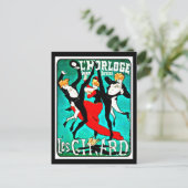 ポストカクラシックージ – ヴィンテージ – ジュールチェレ24 ポストカード (スタンド正面)