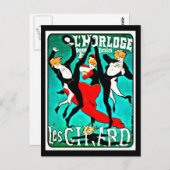 ポストカクラシックージ – ヴィンテージ – ジュールチェレ24 ポストカード (正面/裏面)