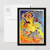 ポストカクラシックージ – ヴィンテージ – ジュールチェレ32 ポストカード (正面/裏面)