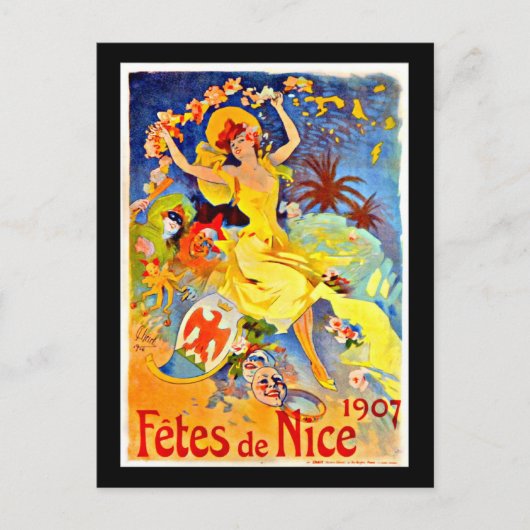 ポストカクラシックージ – ヴィンテージ – ジュールチェレ32 ポストカード (正面)