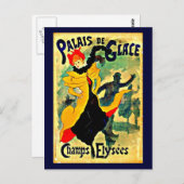 ポストカクラシックージ – ヴィンテージ – ジュールチェレ34 ポストカード (正面/裏面)