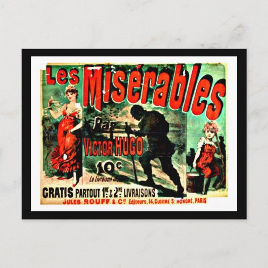 ポストカクラシックージ – ヴィンテージ – ジュールチェレ42 ポストカード (正面)