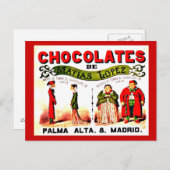 ポストカクラシックージ – ヴィンテージ – ジュールチェレ43 ポストカード (正面/裏面)