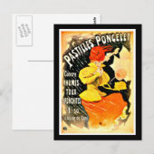 ポストカクラシックージ – ヴィンテージ – ジュールチェレ44 ポストカード (正面/裏面)