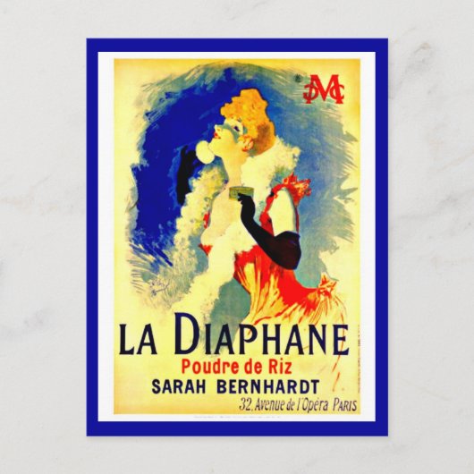 ポストカクラシックージ・ヴィンテージ・ジュール・チェレ11 ポストカード (正面)