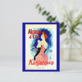 ポストカクラシックージ・ヴィンテージ・ジュール・チェレ19 ポストカード (スタンド正面)