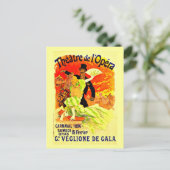 ポストカクラシックージ・ヴィンテージ・ジュール・チェレ1 ポストカード (スタンド正面)