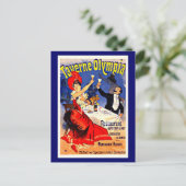 ポストカクラシックージ・ヴィンテージ・ジュール・チェレ4 ポストカード (スタンド正面)