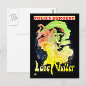 ポストカクラシックージ・ヴィンテージ・ジュール・チェレ6 ポストカード (正面/裏面)