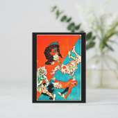 ポストカクラシックージ・ヴィンテージ・ジュール・チェレ9 ポストカード (スタンド正面)