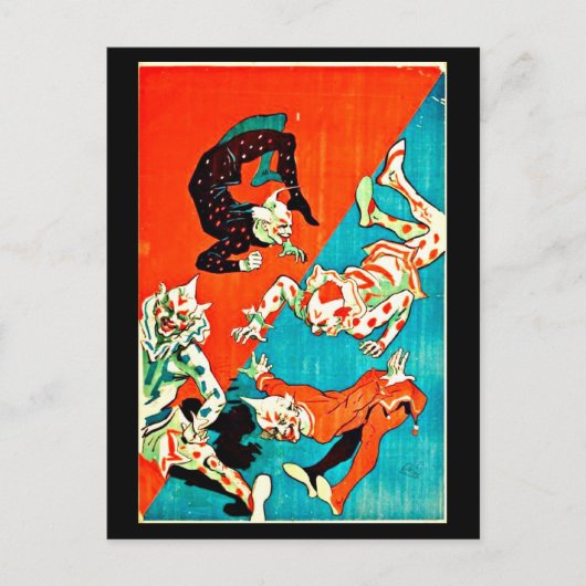 ポストカクラシックージ・ヴィンテージ・ジュール・チェレ9 ポストカード (正面)