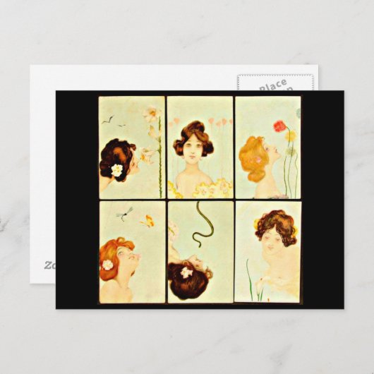 ポストカクラシックージ – ヴィンテージ/ラファエルキルヒナー40 ポストカード (正面/裏面)