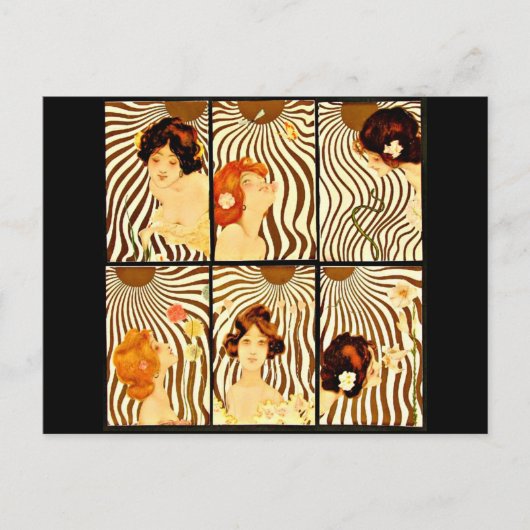 ポストカクラシックージ・ヴィンテージ・ラファエル・キルヒナー3 ポストカード (正面)