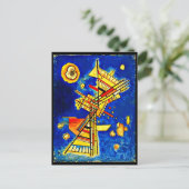 ポストカクラシックージ/ヴィンテージ – ワッシリーカンディンスキー11 ポストカード (スタンド正面)