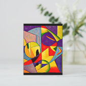 ポストカクラシックージ/ヴィンテージ – ワッシリーカンディンスキー26 ポストカード (スタンド正面)