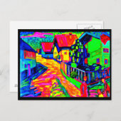 ポストカクラシックージ/ヴィンテージ – ワッシリーカンディンスキー28 ポストカード (正面/裏面)