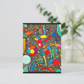 ポストカクラシックージ/ヴィンテージ – ワッシリーカンディンスキー37 ポストカード (スタンド正面)