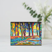 ポストカクラシックージ・ヴィンテージ・ワッシリー・カンディンスキー6 ポストカード (スタンド正面)