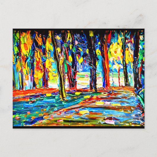 ポストカクラシックージ・ヴィンテージ・ワッシリー・カンディンスキー6 ポストカード (正面)