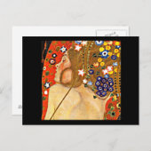 ポストカクラシックージ – ヴィンテージ-Gustavクリムト6 ポストカード (正面/裏面)
