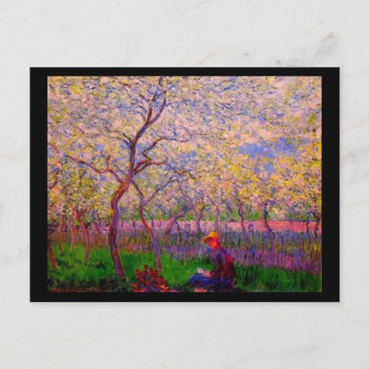 ポストカクラシックードヴィンテージ/クロード・モネ3 ポストカード (正面)