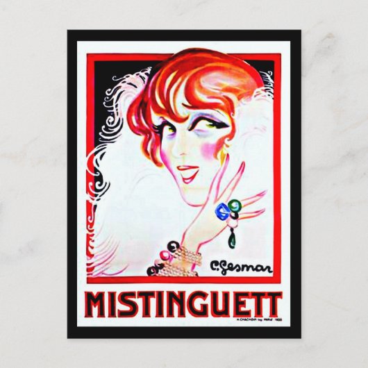 ポストカクラシックード/ヴィンテージ – チャールズジェスマー16 ポストカード (正面)