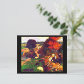 ポストカクラシックード/ヴィンテージ – ポール・ゴーギャン16 ポストカード (スタンド正面)