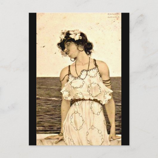 ポストカクラシックード/ヴィンテージ – ラファエルキルヒナー19 ポストカード (正面)