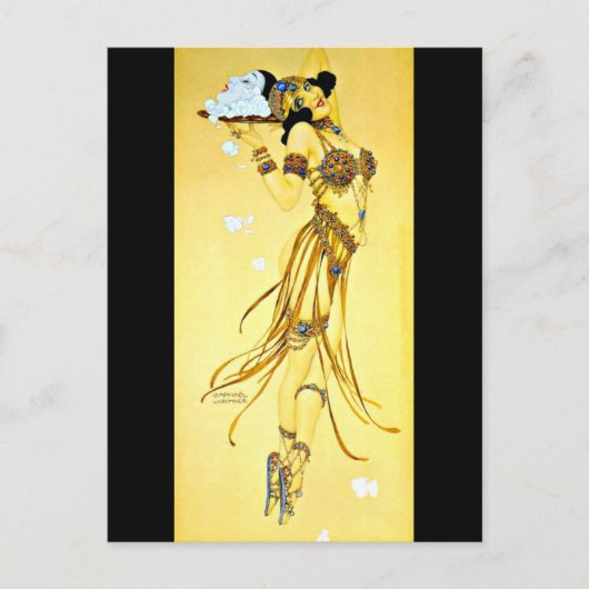 ポストカクラシックード/ヴィンテージ – ラファエルキルヒナー24 ポストカード (正面)