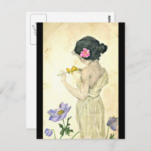 ポストカクラシックード/ヴィンテージ – ラファエルキルヒナー27 ポストカード (正面/裏面)