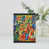 ポストカクラシックーヴィンテージアートマ威厳があるック15 ポストカード (スタンド正面)