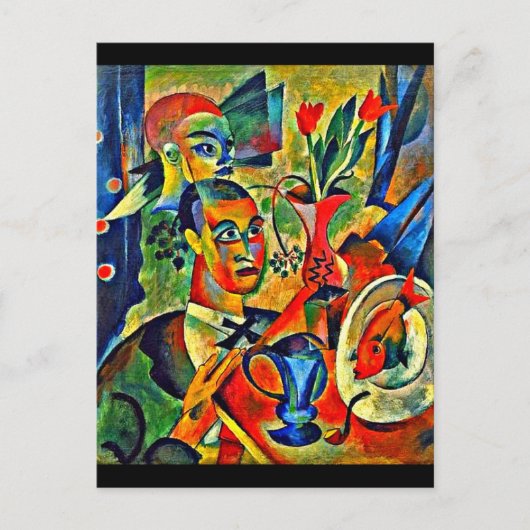 ポストカクラシックーヴィンテージアートマ威厳があるック15 ポストカード (正面)