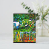 ポストカクラシックーヴィンテージアートマ威厳があるック18 ポストカード (スタンド正面)