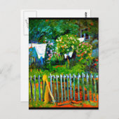 ポストカクラシックーヴィンテージアートマ威厳があるック18 ポストカード (正面/裏面)