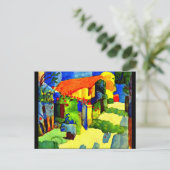 ポストカクラシックーヴィンテージアートマ威厳があるック5 ポストカード (スタンド正面)