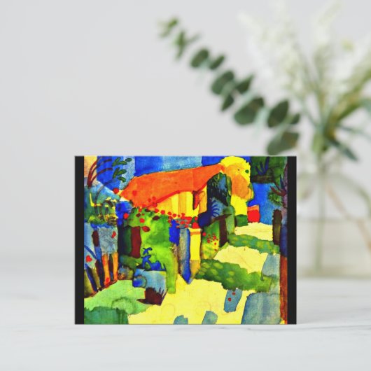 ポストカクラシックーヴィンテージアートマ威厳があるック5 ポストカード (スタンド正面)