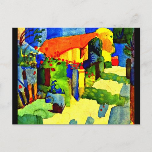 ポストカクラシックーヴィンテージアートマ威厳があるック5 ポストカード (正面)