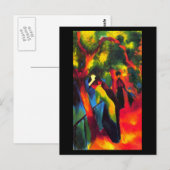 ポストカクラシックー/ヴィンテージ威厳がある-Macke 13 ポストカード (正面/裏面)