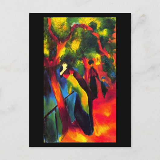 ポストカクラシックー/ヴィンテージ威厳がある-Macke 13 ポストカード (正面)