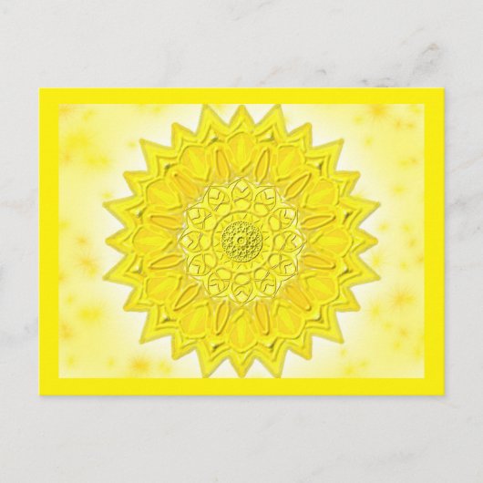 ポストカルテセラピナマンダラスジェルブ ポストカード (正面)