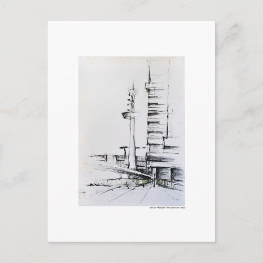 ポストカルテツァイヒヌンブリスティフトハノーバーランドシャフト ポストカード (正面)