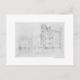 ポストカルテツァイヒヌンブリスティフトハノーバーランドシャフト ポストカード