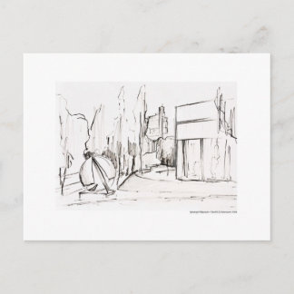 ポストカルテツァイヒヌンブリスティフトハノーバーランドシャフト ポストカード