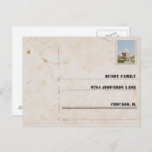 ポストカルテフュールディバンディファミリー ポストカード (正面/裏面)