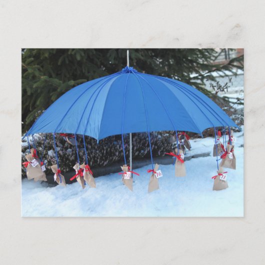 ポストカルテ – アドベンツカレンダー ポストカード (正面)