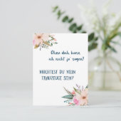 ポストカルテ – ウィルストデュメイントラウズーゲセイン ポストカード (スタンド正面)