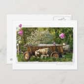 ポストカルテ:フルーリング ポストカード (正面/裏面)